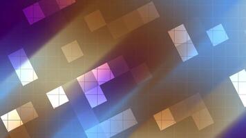 resumos piscar quadrado dinâmico quadrados animação com suave cor transições e rede fundo para moderno apresentações video