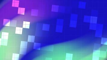 Abstracts Blink Square Dynamic gradient background with moving squares, perfect for modern presentations and technology visuals video