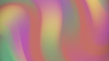 Abstracts Sanft Pastell- Gradient Animation mit fließend Farben Erstellen ein glatt und beschwingt abstrakt Hintergrund bewirken video