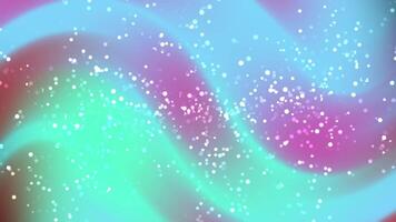 Abstracts Particles Abstract pastel gradient background with sparkling particles creates a dreamy atmosphere video