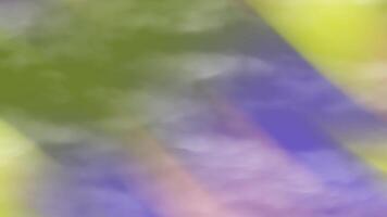 abstracts rök dynamisk abstrakt animering av färgrik ränder och rökig texturer skapande en drömmande bakgrund video