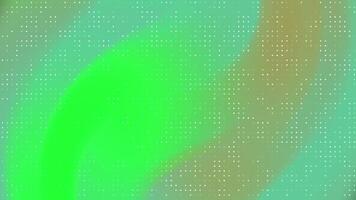 abstracts blinka punkt mjuk grön lutning bakgrund med en subtil punkt matris täcka över skapar en lugnande och modern bakgrund video