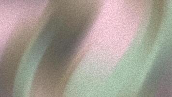 stählern Ruhe minimal abstrakt Hintergrund Animation mit Pastell- Farbe Farbverläufe und Lärm bewirken zum modern Präsentationen video