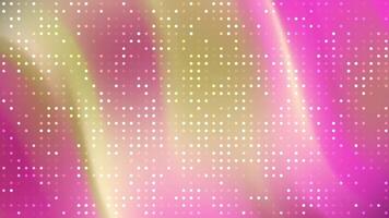 Abstracts Blink Dot Shimmering elegance pink and gold background with glowing dots and subtle motion for a luxurious effect. video