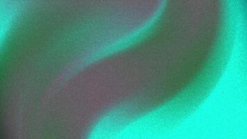 abstracts ljud abstrakt kricka och grön lutning med kornig textur skapar en dynamisk och visuellt engagerande bakgrund video