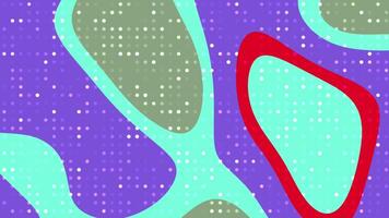 Abstracts Liquid Blink Dot Dynamic abstract background animation with shifting geometric shapes and sparkling dots for modern designs video