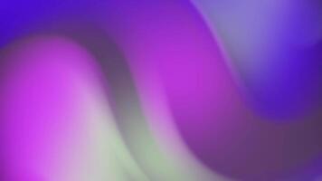 abstracts fascinerande lutning animering med slät Färg övergångar i nyanser av lila och blå skapande en lugn bakgrund. video