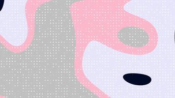 cósmico polvo resumen antecedentes animación con vistoso formas y puntos sin problemas bucle para moderno presentaciones video