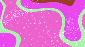 Abstracts Liquid Particles Dynamic animation featuring abstract shapes, sparkling particles, and vibrant colors creating a playful design. video