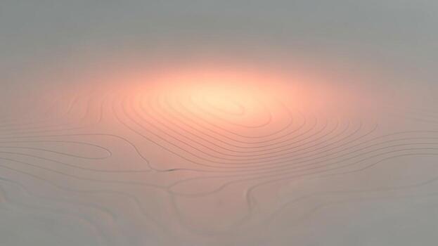 A 3d rendering of a map with a light shining through it photo