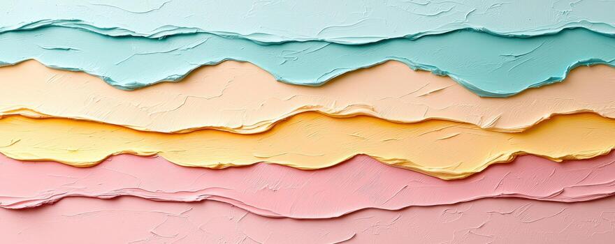 Abstract pastel color layers with soft texture and muted tones creating calm feeling photo