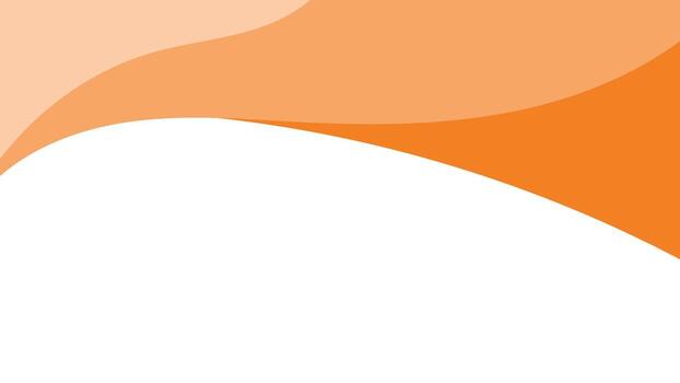 Abstract header template with orange wave vector