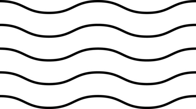 wavy zigzag pattern line. Horizontal geometric decoration element. creates a dynamic. sea ocean symbols. transverse horizontal lines vector