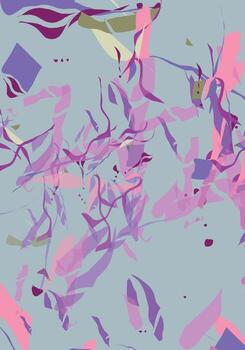 un vistoso resumen antecedentes con muchos diferente formas vector