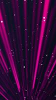 colorato leggero travi la creazione di un' abbagliante visivo Schermo a notte video