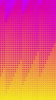Colorful abstract pattern with circles creating a vibrant gradient effect video