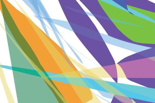 Abstract background with colorful lines and shapes vector