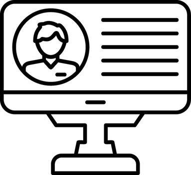 compartiendo programación icono vector