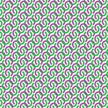 repitiendo s curva resumen composición verde y púrpura en blanco vector