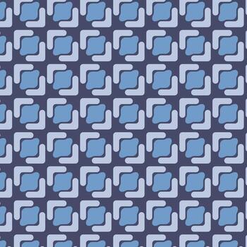 Geometric Abstract with Rounded Squares vector