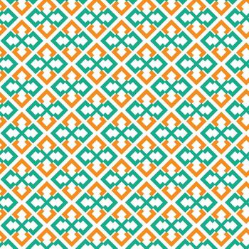 Geometric Diamond Shape Repeating Motif vector