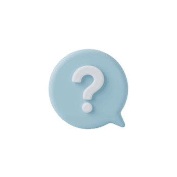 minimalistische renderen van een vraag Mark icoon binnen een toespraak bubbel tegen een geïsoleerd achtergrond png