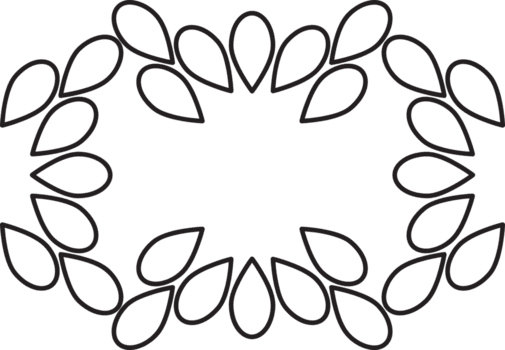 mínimo floral esboço esboço png