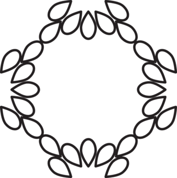 floral folha esboço esboço png