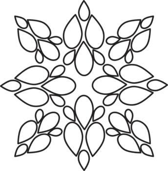 Vintage Floral Wreath Drawing png