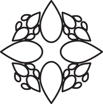 Hand Drawn Floral Doodle png