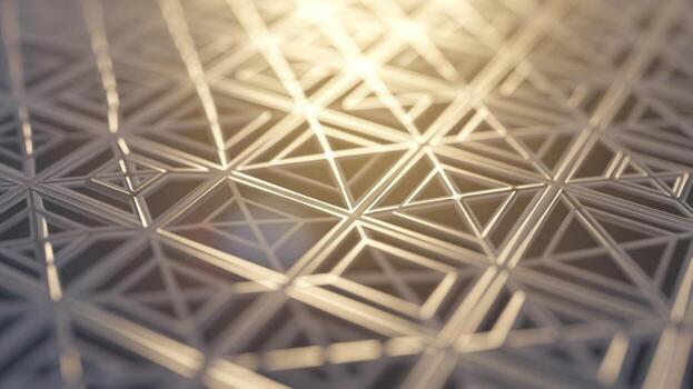 Abstract geometric background with lines and triangles photo