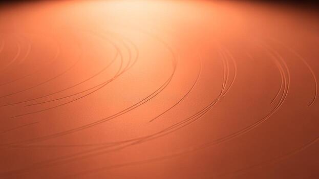 A close up of a circular object with a light shining on it photo
