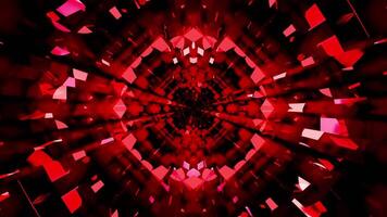 Dark Red Glare Equalizer VJ loop for music party background video