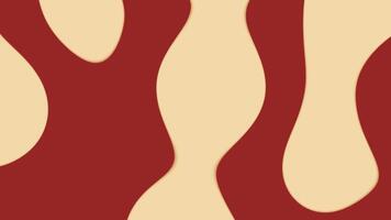 vaca pintado animado vj ciclo fundo Castanho sinais video