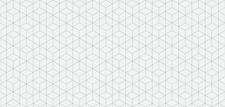 cúbico hexágono modelo. moderno elegante Delgado lineal textura. vector