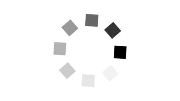 circulo cargando animaciones, cargando animación con punto icono video