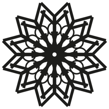 Winter Christmas star png