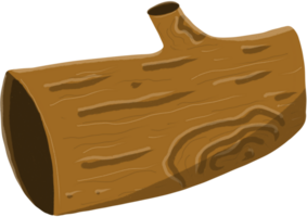 uma Castanho madeira registro com visível natural grão e textura png