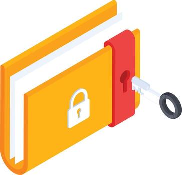 Secure Folder Icon vector