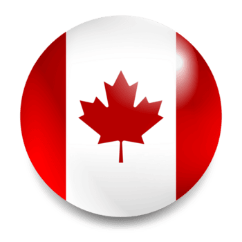 Canada Flag Round Icon - Canadian Flag Circle png