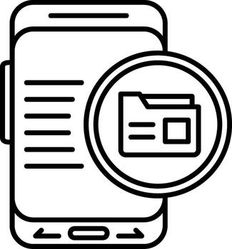 Folder File Icon vector