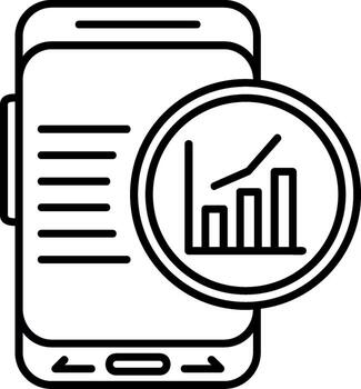 gráfico de barras vector