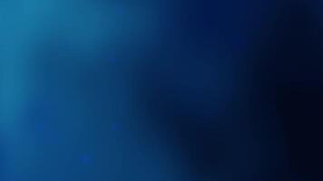 mörk och djup blå lutning med mjuk lysande partiklar skapande elegant textur lämplig för jul firande eller digital gränssnitt design bakgrund trogen och uppslukande humör video
