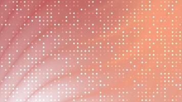 Autumn Orange Neutral Abstract peach background animation with shimmering white dots creating a modern and elegant backdrop video
