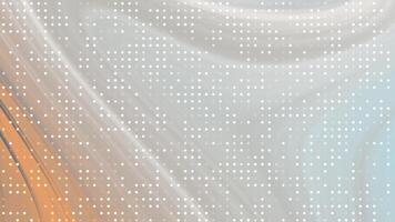 zand zee abstract backdrop met vloeiende licht beroertes en stippel patroon creëren een modern en dynamisch ontwerp element video
