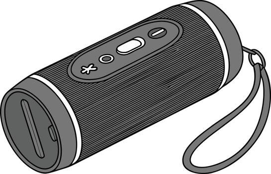 Realistic Sound System Design for Music and Event Promotions vector