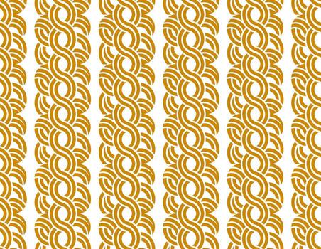 sin costura modelo de superposición arcos y curvo líneas arreglado en un rítmico y circular fluido estilo vector