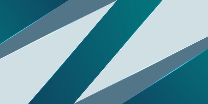 Abstract overlap papercut green and white triangle background. Simple pattern with shadow and lights element design. vector