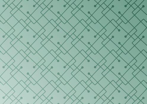 Square line pattern gradient green background vector