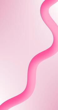Gradient Abstract pink background with wavy lines Vertical illustration vector